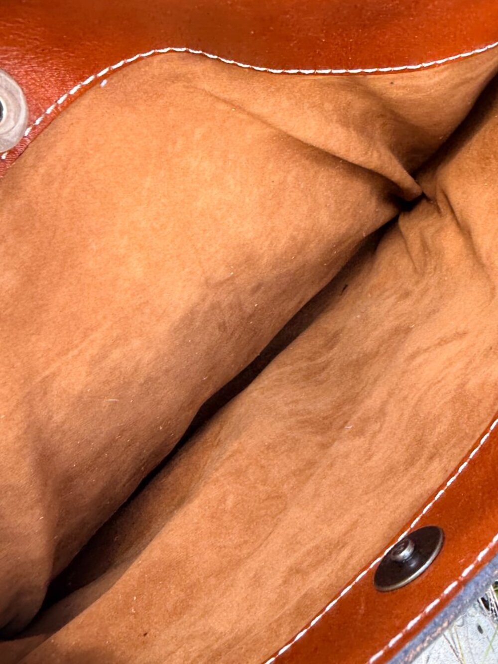 Brown Tooled Leather Shoulder Bag Patricia Nash - Picture 5 of 9